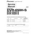 PIONEER DVR-450H-S/TLTXV Service Manual cover photo