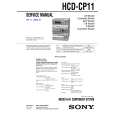 SONY HCDCP11 Service Manual cover photo