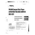 AIWA CDCX237 Owner's Manual cover photo