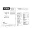HITACHI VTP100 Service Manual cover photo