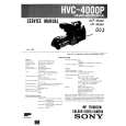 SONY HVC4000P Service Manual cover photo