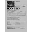 PIONEER SX-757 Service Manual cover photo