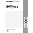 PIONEER DVR7000 Owner's Manual cover photo
