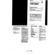 SONY CDX-5040 Owner's Manual cover photo