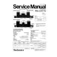 TECHNICS RSCH770 Service Manual cover photo
