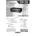 SONY STR-212L Service Manual cover photo