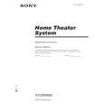 SONY HT-DDW650 Owner's Manual cover photo