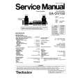 TECHNICS SA-DV150 Service Manual cover photo