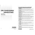 CASIO DR-220HD Owner's Manual cover photo