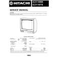 HITACHI C2116RE Service Manual cover photo