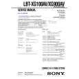 SONY LBTXG100AV Service Manual cover photo