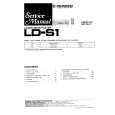 PIONEER LD-S1 Service Manual cover photo