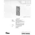 SONY BM550 Service Manual cover photo