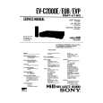 SONY EVC2000E/EUB/EVP Service Manual cover photo