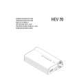 SENNHEISER HEV 70 Owner's Manual cover photo
