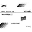 JVC KS-K6003UJ Owner's Manual cover photo