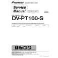 PIONEER DV-PT100-S Service Manual cover photo