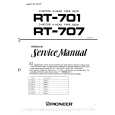 PIONEER RT-701 Service Manual cover photo