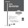 AIWA XDPG700 Owner's Manual cover photo