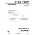 SONY MHCV7700AV Service Manual cover photo