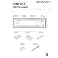 KENWOOD KMDD401 Service Manual cover photo
