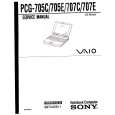 SONY PCG-705C Service Manual cover photo
