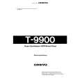 ONKYO T-9900 Owner's Manual cover photo
