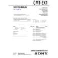 SONY CMTEX1 Service Manual cover photo