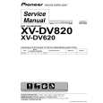 PIONEER XVDV820 Service Manual cover photo