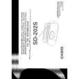 CASIO SD202 Owner's Manual cover photo