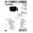 SONY KV27XBR95S Service Manual cover photo