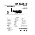 SONY SLVN500 Service Manual cover photo