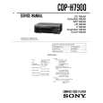 SONY CDP-H7900 Service Manual cover photo