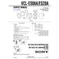 SONY VCLES06A Service Manual cover photo