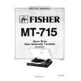 FISHER MT715 Service Manual cover photo