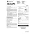PIONEER CS-5070/SXTW/EW5 Owner's Manual cover photo
