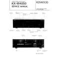 KENWOOD KXW893 Owner's Manual cover photo