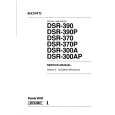 SONY DSR-300AP VOLUME 2 Service Manual cover photo
