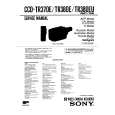 SONY CCDTR370E Service Manual cover photo