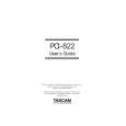 TEAC PCI-822 Owner's Manual cover photo