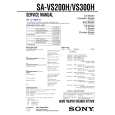 SONY SAVS200H Service Manual cover photo