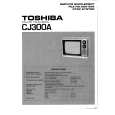 TOSHIBA CJ300A Service Manual cover photo