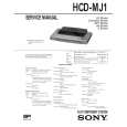 SONY HCDMJ1 Service Manual cover photo