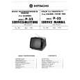 HITACHI P52 Service Manual cover photo