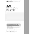 PIONEER SX-A9-J/KUXCN/CA Owner's Manual cover photo
