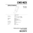 SONY CMDMZ5 Service Manual cover photo