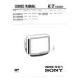 SONY KVX2991A Service Manual cover photo