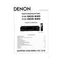 DENON DCD595 Service Manual cover photo
