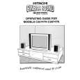 HITACHI C2574TN Owner's Manual cover photo