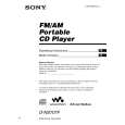 SONY DNS707F Owner's Manual cover photo